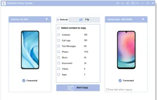 iReaShare Phone Transfer screenshot 1