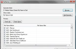 EpNamer screenshot 1