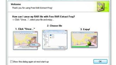 rar extractor frog