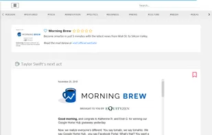 Newsletry screenshot 1