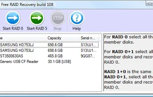 ReclaiMe Free RAID Recovery screenshot 1