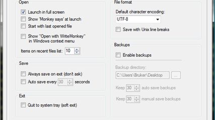 WriteMonkey: Writemonkey is a Windows zenware writing application with ...