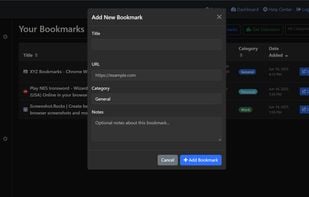 Add a Bookmark