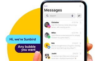 Sunbird Messaging screenshot 1