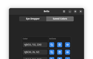 Bella Color Picker screenshot 1