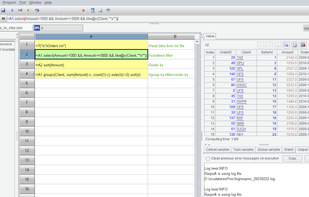 esProc SPL supports multi-step computation, which can break down a complex computing task into several simpler calculation steps to reduce computational complexity. The results of each step can be easily observed, making it easy to debug and maintain.