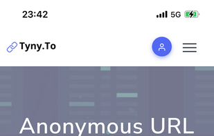 Tyny.to Home Page