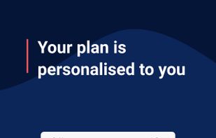 Your plan adapts to you analysing every session