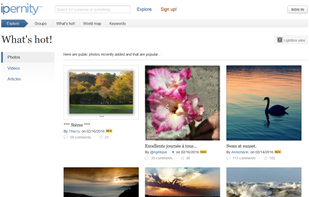 ipernity screenshot 1