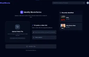 Identify films from social media video links