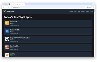 Departures screenshot 1