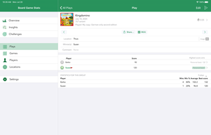 Board Game Stats screenshot 3