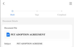Users enter recipient names and email addresses to send the envelope securely for signing.