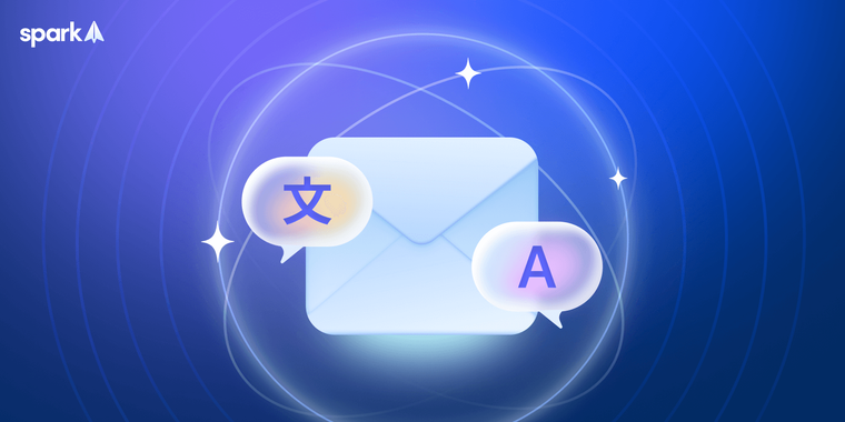 Spark introduces +AI Translate for effortless multilingual email communication image