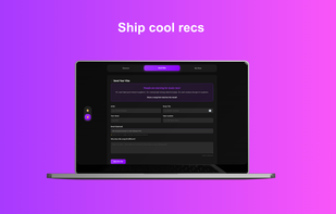 Ship cool recs