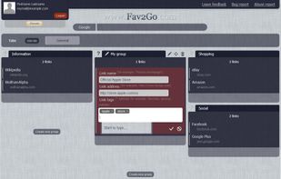 Fav2Go screenshot 1