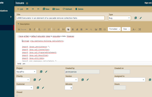 XavaProjects screenshot 1