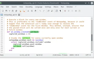Notepadqq screenshot 1