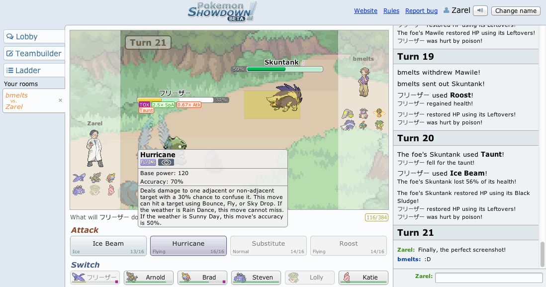 Pokémon Showdown france