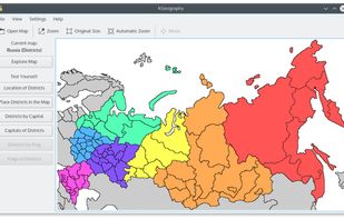KGeography screenshot 2