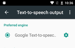 Speech Services by Google screenshot 1