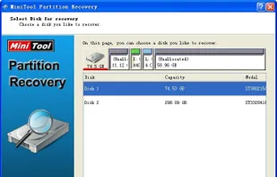 MiniTool Partition Recovery screenshot 1