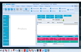 Sales Invoice Last Entry Window