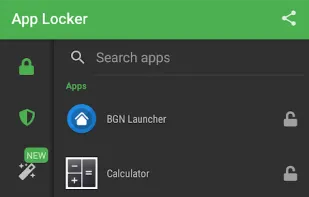 BGNmobi AppLocker screenshot 1