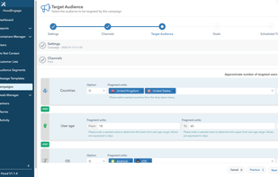 Segmentation engine: Apply sophisticated targeting methods to deliver messages that resonate deeply with each customer category.