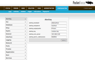 PacketFence screenshot 3