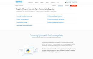 CData Python Connectors screenshot 1