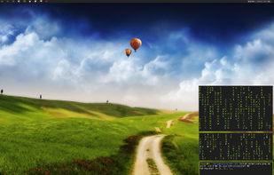 herbstluftwm screenshot 2