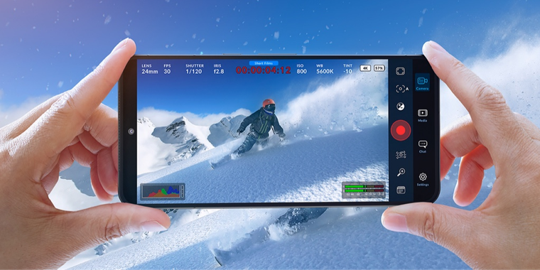 Blackmagic Camera 2.1 for Android is out with improved remote control & other enhancements