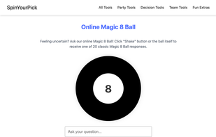 Online Magic 8 Ball