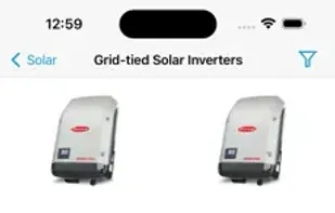 Product Categories & Types in the App