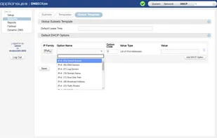 DNSBOX: Subnets User Interface