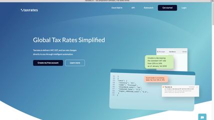 TaxRates.io screenshot 1