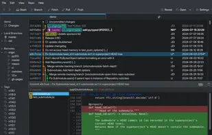 GitFourchette screenshot 1