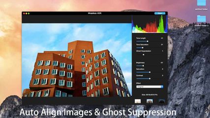 align images and ghost suppression