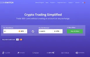 CoinSwitch - Home page