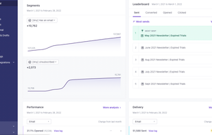 Customer.io screenshot 1