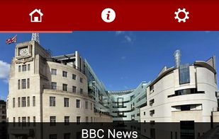 Example Facebook page converted to mobile app using Apptuter framework.
