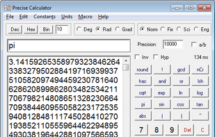Precise Calculator screenshot 1