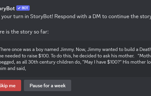 StoryBot screenshot 1