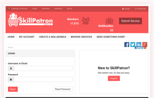 SkillPatron screenshot 1