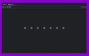 Ultra Minimal New Tab screenshot 1