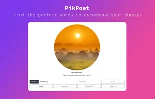 PikPoet screenshot 1