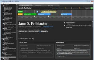HackMyResume screenshot 1