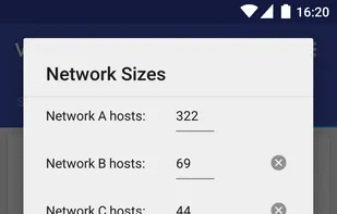 VLSM Subnet Calculator screenshot 3