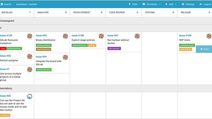 Leanlabs.io Kanban: Free, open source self hosted kanban board for ...